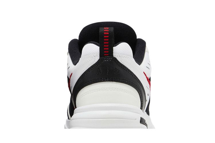 Nike Air Monarch IV 'White Black Red'