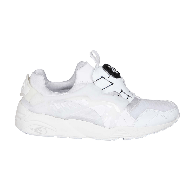 Puma Disc Blaze 'Triple White' — White/Black Modern/White/White