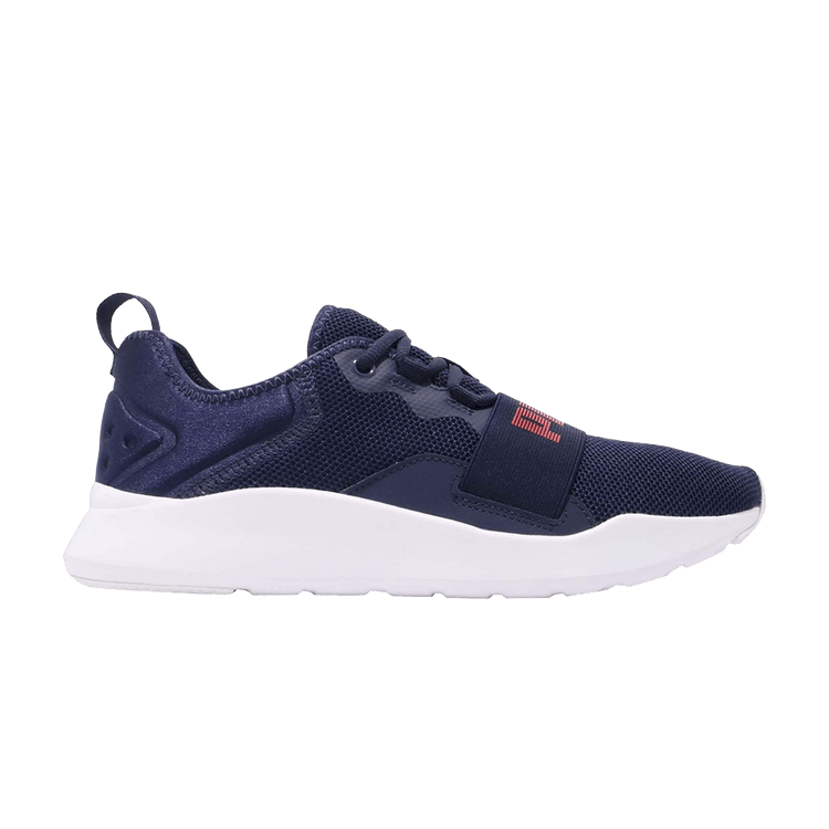Puma Wired Pro 'Peacoat' — Peacoat/High Risk Red