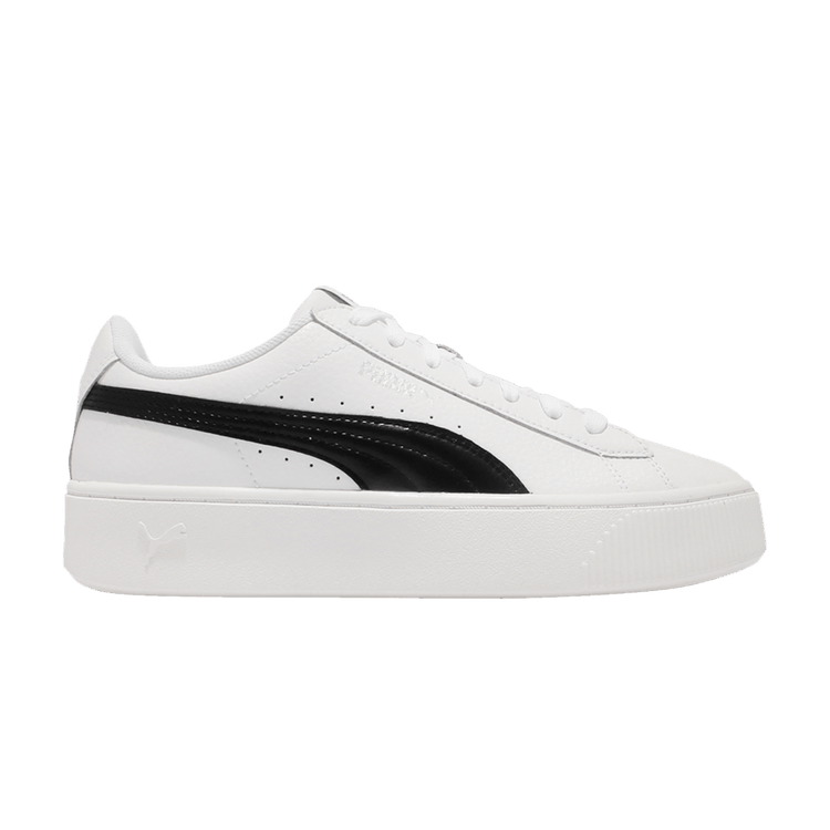 Puma Wmns Vikky Stacked 'White Black' — White/Black