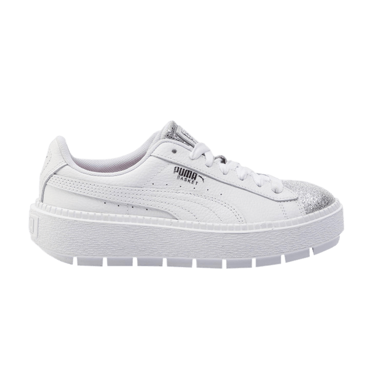 Puma Wmns Platform Trace 'BioHacking' — White/Silver