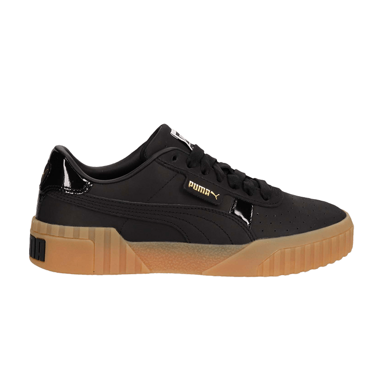 Puma Wmns Cali Nubuck 'Black' — Black/Black