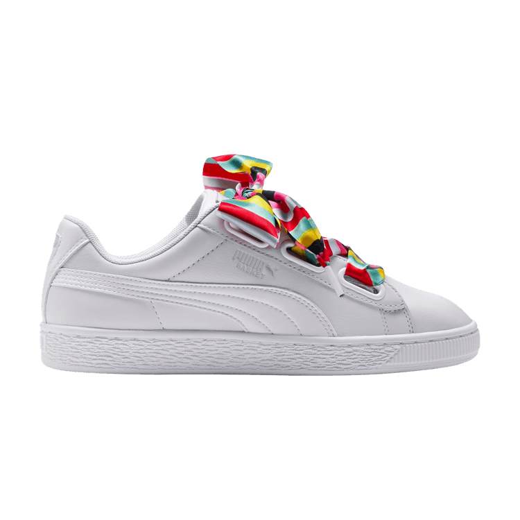 Puma Wmns Basket Heart 'Generation Hustle' — White/Fair Aqua