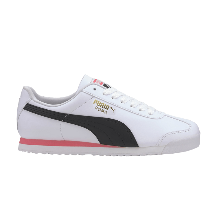 Puma Roma Basic Plus 'Bubblegum' — White/Bubblegum