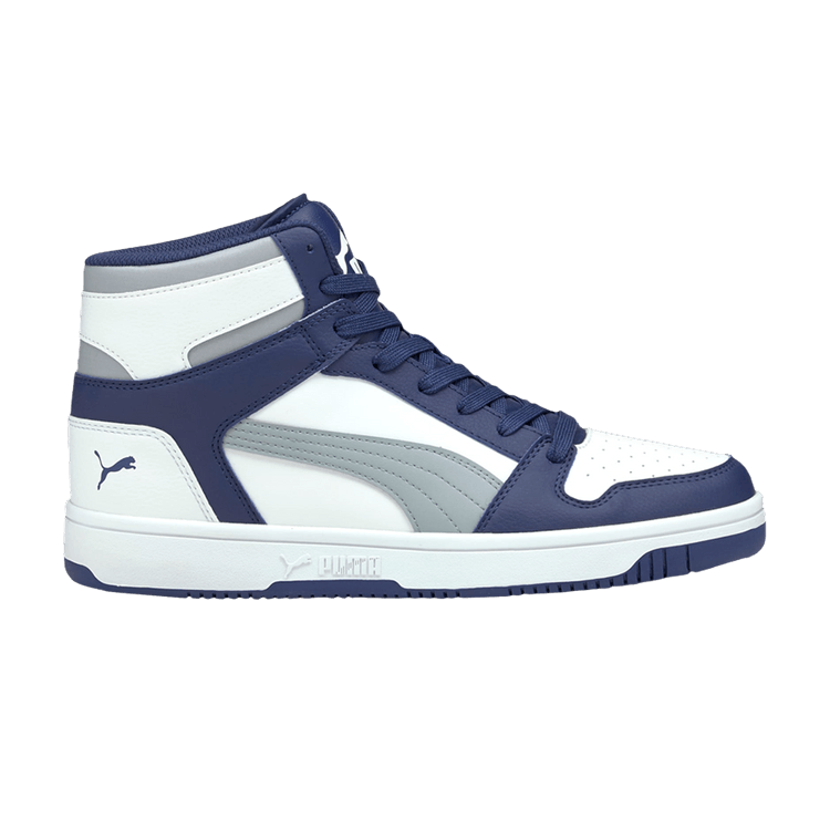 Puma Rebound LayUp 'Elektro Blue White' — Elektro Blue/Quarry/White