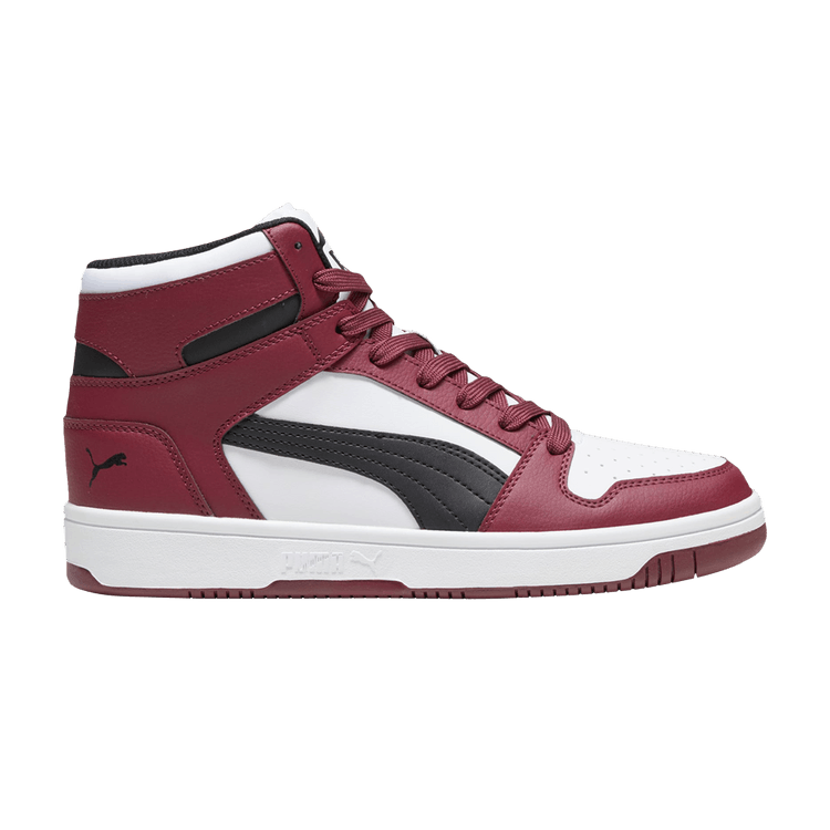 Puma Rebound LayUp 'Dark Jasper Black' — White/Black/Dark Jasper
