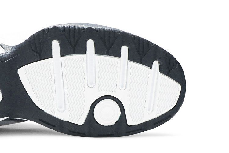 Nike Air Monarch IV 4E Wide — White/Metallic Silver-Midnight Navy