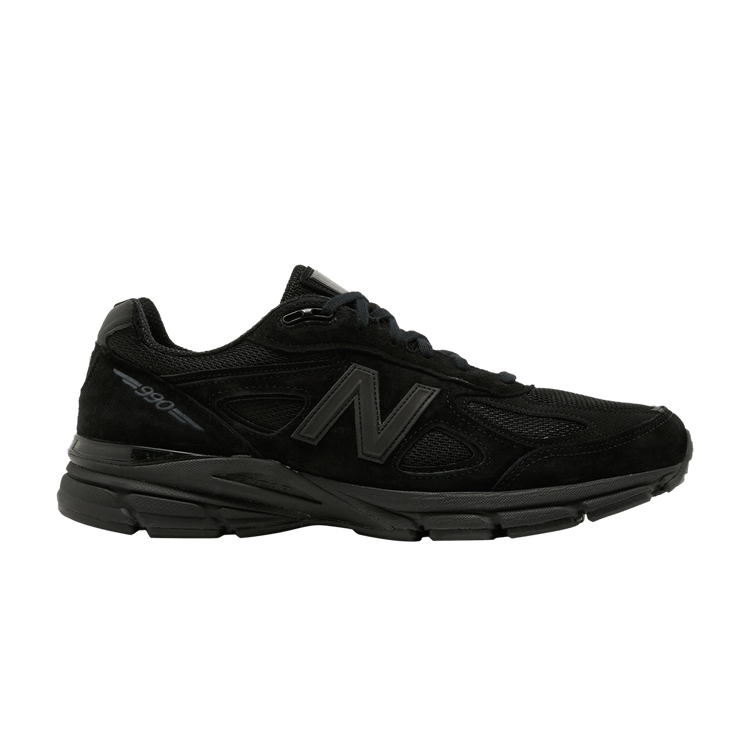 New Balance 990v4 Made In USA 'Black' — Black/Black