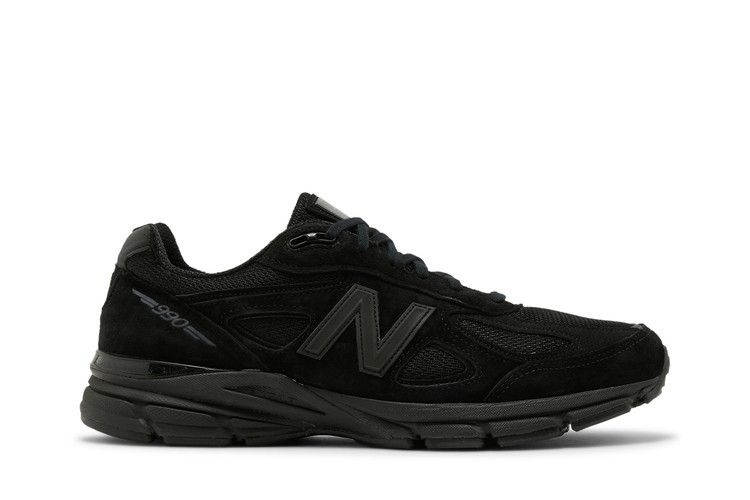 New Balance 990v4 Made In USA 'Black' — Black/Black