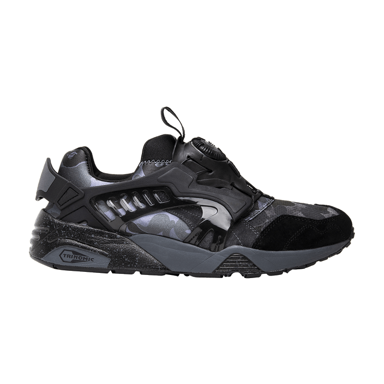 Puma A Bathing Ape x Disc Blaze 'Black Camo' — Black/Camo