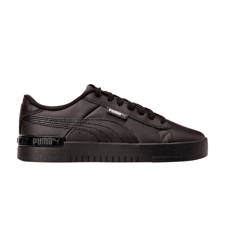 Puma Jada Big Kid 'Black Silver' — Black/Black/Silver