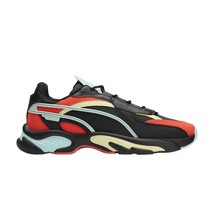 Puma RS-Connect FR 'Black Yellow Pearl' — Black/Grenadine/Eggshell Blue/Yellow Pearl