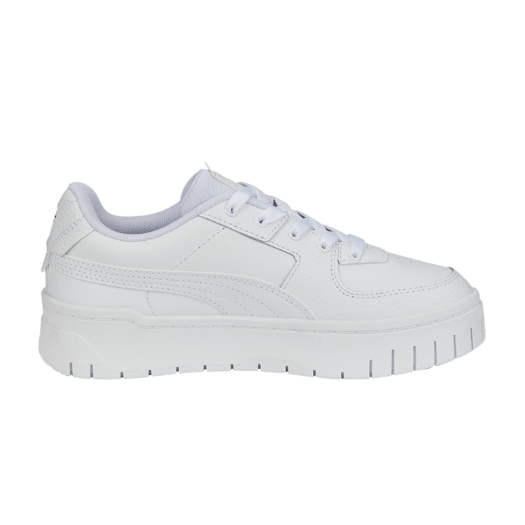 Puma Cali Dream Leather Jr 'Triple White' — White