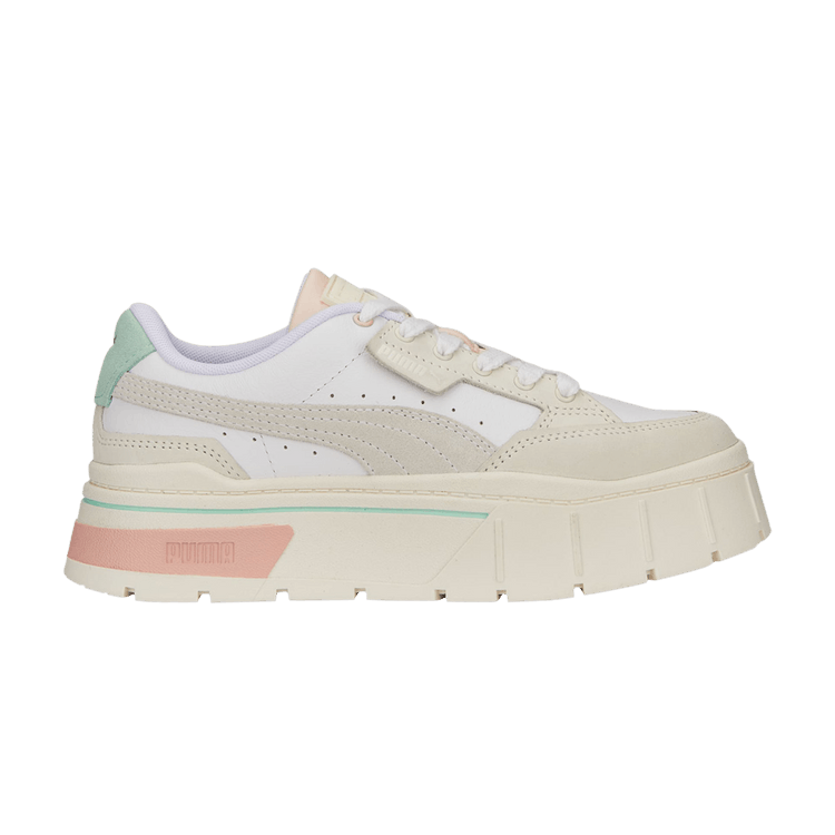 Puma Wmns Mayze Stack Luxe 'White Marshmallow' — White/Marshmallow
