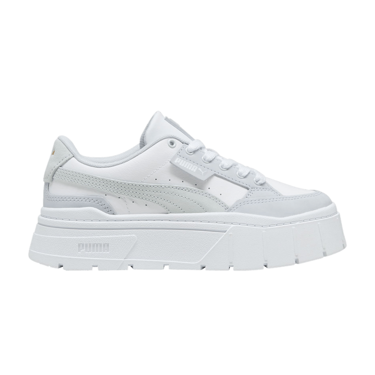 Puma Wmns Mayze Stack Luxe 'Silver Mist' — White/Silver Mist