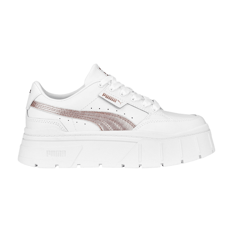 Puma Mayze Stack Big Kid 'Shine' — White/Rose Gold