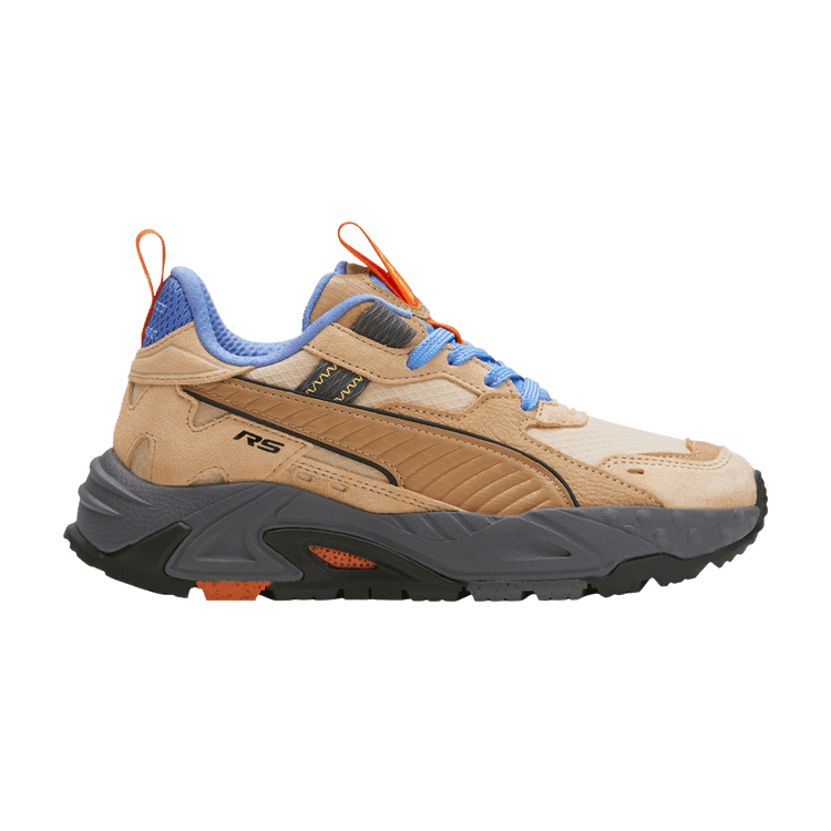 Puma RS-Trck Big Kid 'Explore' — Light Sand/Tiger'S Eye/Blue Glimmer