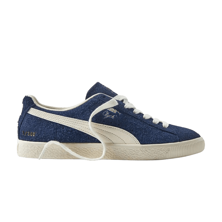 Puma END. x Clyde OG '50th Anniversary - Navy' — Navy/Frosted Ivory