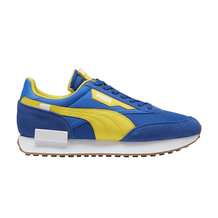 Puma Future Rider 'Play On - Cobalt Pelé Yellow' — Cobalt Glaze/Pelé Yellow