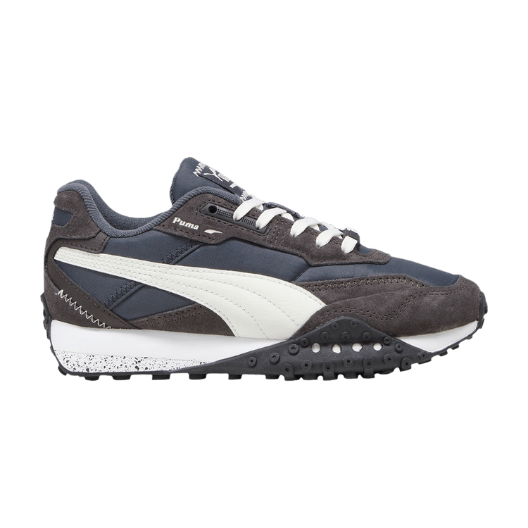 Puma Blacktop Rider Big Kid 'Flat Dark Grey' — Flat Dark Grey/Vapor Grey