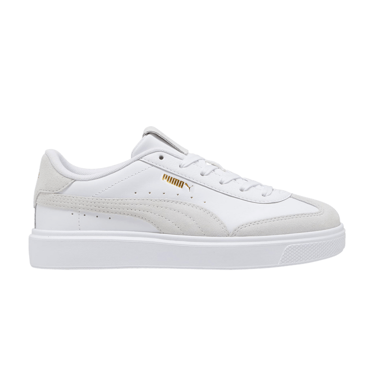 Puma Wmns Lajla T Toe 'White Feather Grey' — White/Feather Grey