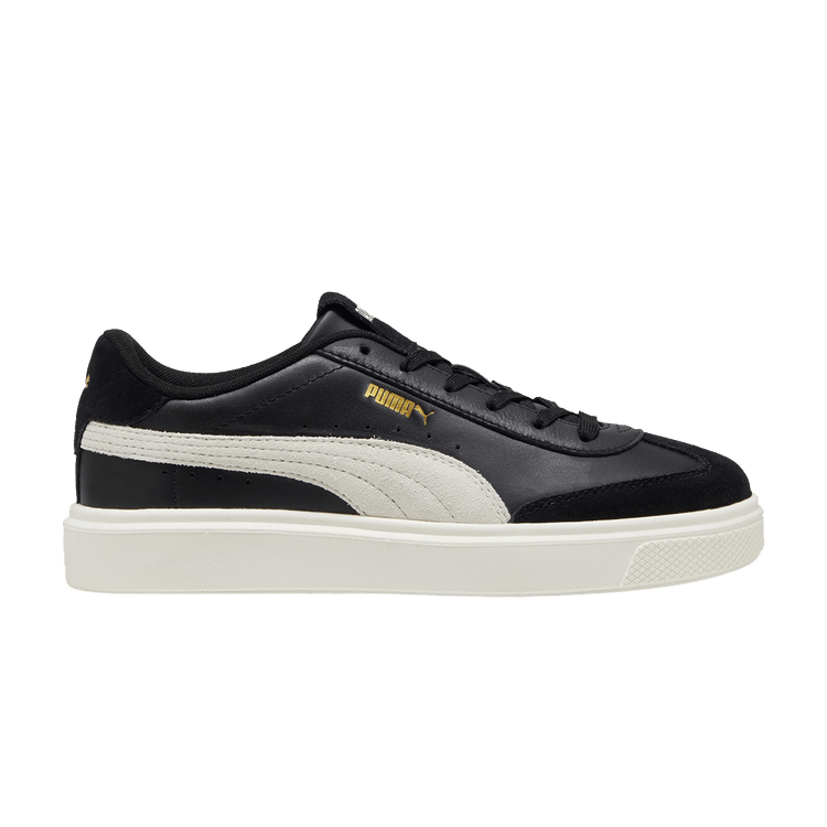 Puma Wmns Lajla T Toe 'Black Warm White' — Black/Warm White
