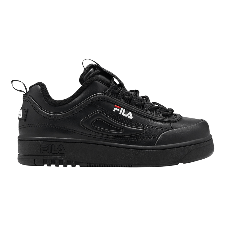 Fila Disruptor 2 X FX-100 Lux Kids 'Black' — Black/Red/Black
