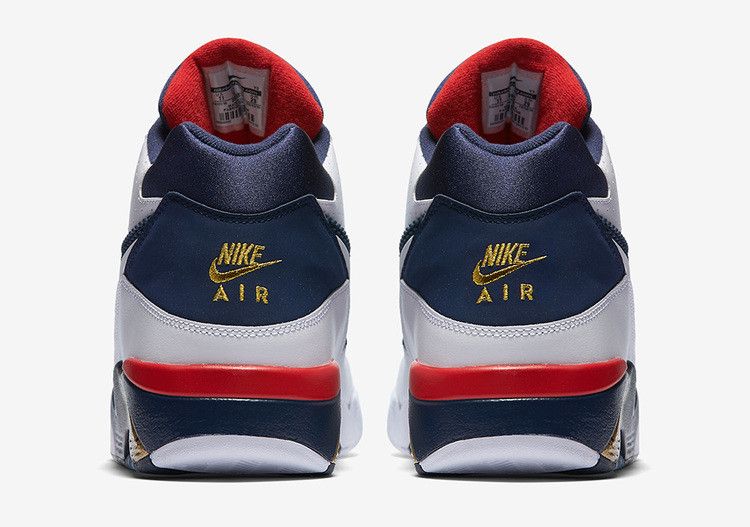 Nike Air Force 180 'Olympic' 2016 — White/White-Midnight Navy-Metallic Gold