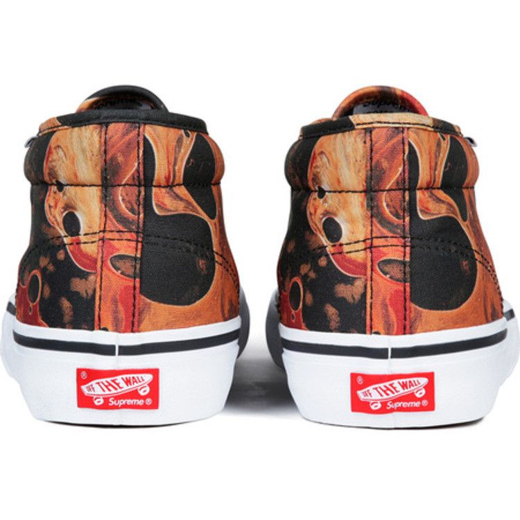 Andres Serrano x Supreme x Vans Chukka Pro 'Blood & Semen' — Black