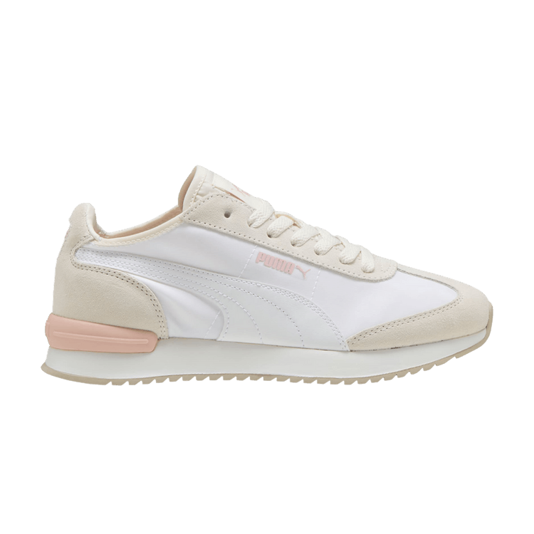 Puma R78 Wind Nylon 'White Desert Dust' — White/White/Desert Dust