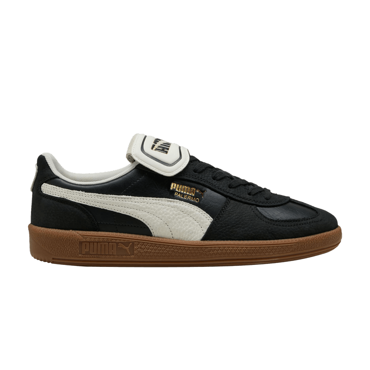 Puma Palermo Premium 'Black Warm White' — Black/Warm White