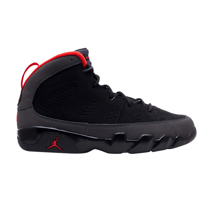 Air Jordan 9 Retro Ps — Black/Varsity Red-Drk Charcoal
