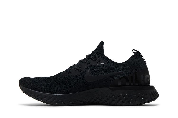 Nike Epic React Flyknit 'Triple Black'