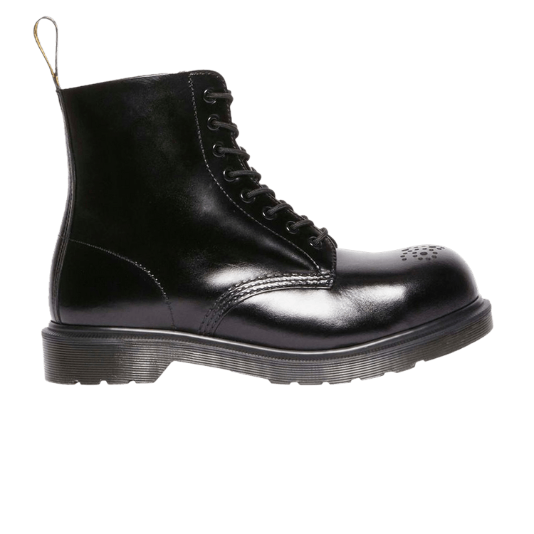 Dr. Martens 1460 Leather Steel Toe 'Black' — Black