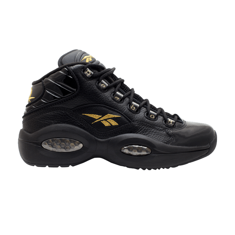 Reebok Question Mid '10 Year Anniversary' — Black/Gold