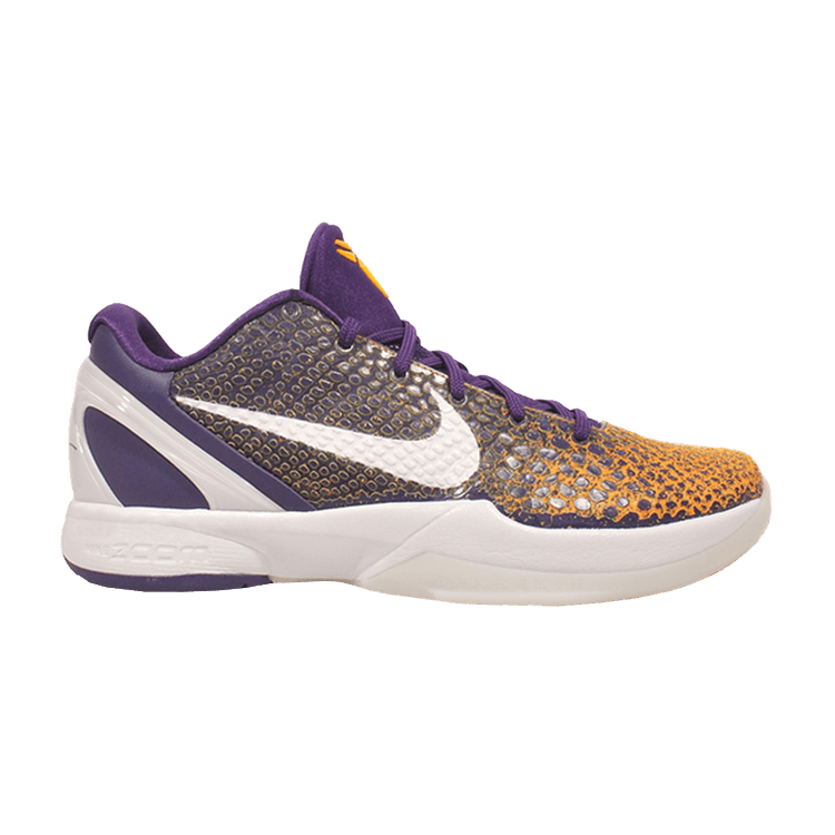 Nike Zoom Kobe 6 'Lakers Gradient' — Club Purple/White/Del Sol
