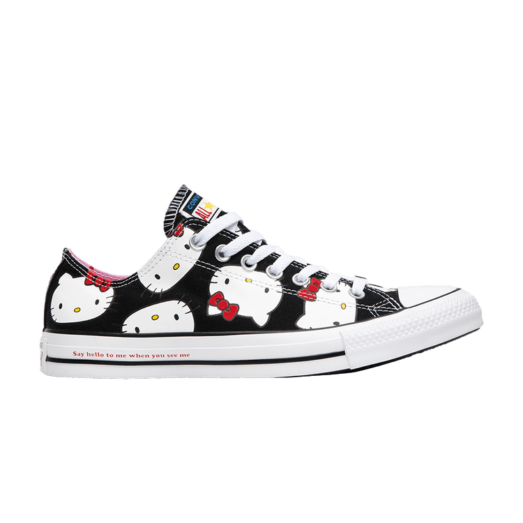 Hello Kitty x Converse Chuck Taylor All Star Canvas Ox 'Black' — Black