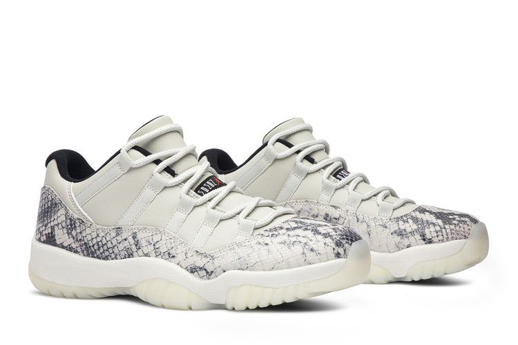 Air Jordan 11 Retro Low 'Light Bone Snakeskin'