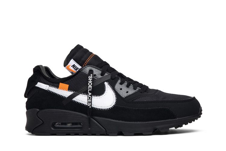 Off-White x Nike Air Max 90 'Black'
