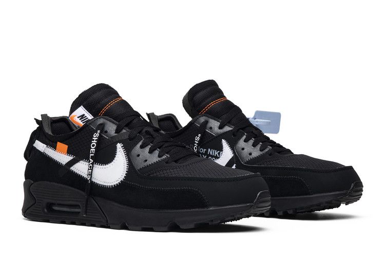 Off-White x Nike Air Max 90 'Black'