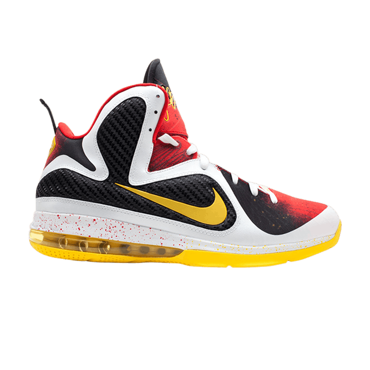 Nike Lebron 9 'Championship Pack' — White-Red-Yelow/Black