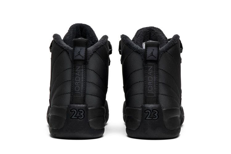 Air Jordan 12 Retro Winterized GS 'Triple Black'