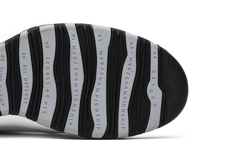 Air Jordan 10 OG 'Steel' Sample