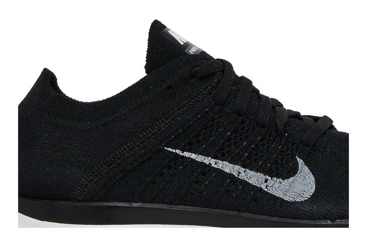 Nike Free 4.0 Flyknit 'Black' — Black/White-Dark Grey