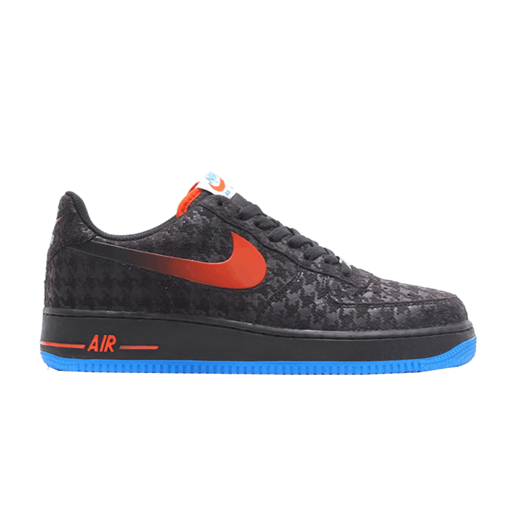 Nike Air Force 1 — Black/Team Orange-Photo Blue