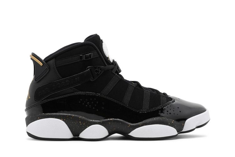 Air Jordan 6 Rings 'Black Metallic Gold'