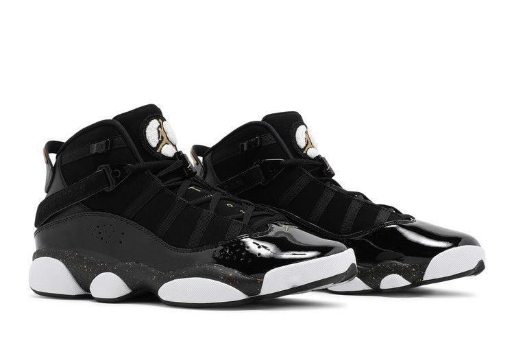 Air Jordan 6 Rings 'Black Metallic Gold'