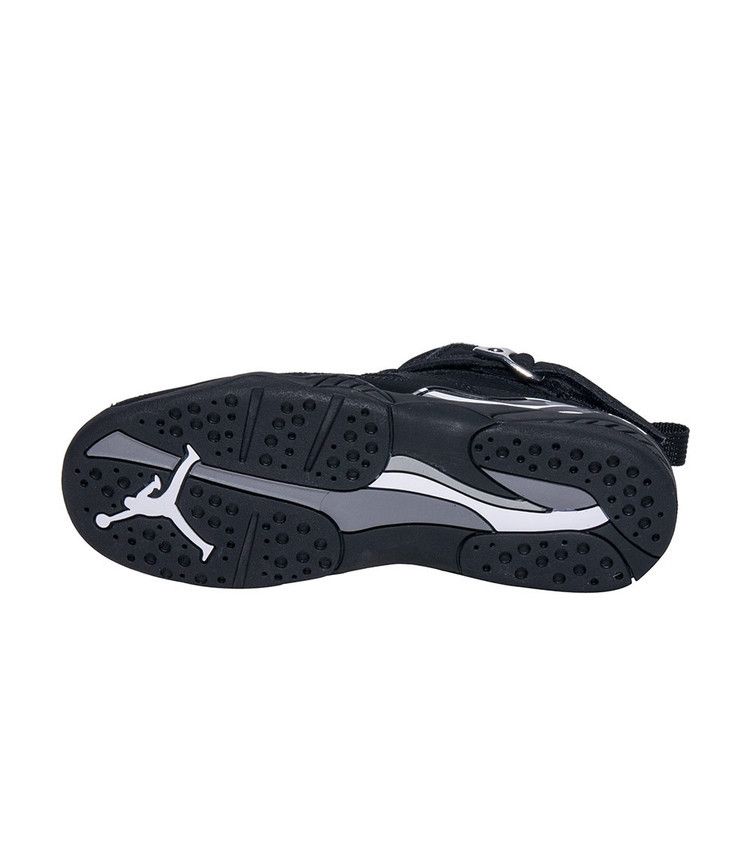 Air Jordan 8 Retro PS 'Chrome' — Black/White-Light Graphite