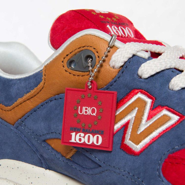 Ubiq x New Balance 1600 'The Benjamin' — Royal/Red-Wht/Brn