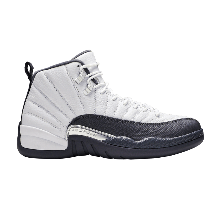 Air Jordan 12 Retro 'Dark Grey' — White/Dark Grey/Gym Red